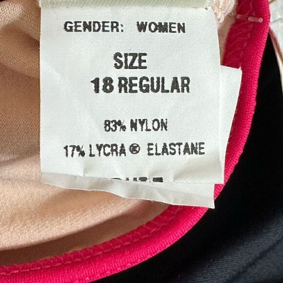 Vintage L.L. Bean swimsuit Womens Size 18 Regular shaping One piece Dead stock - Picture 9 of 10